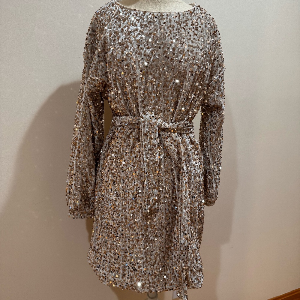 Sequin Mini Dress NEW WITH TAGS